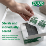 Curad 200-Count Alcohol Disinfectant Prep Pads, 2-Ply, Medium Size as low as $3.78 Shipped Free (Reg. $6) – 2¢/Pad