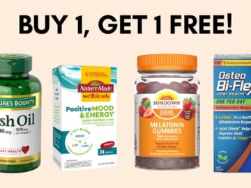 B1G1 Free Vitamins at Amazon