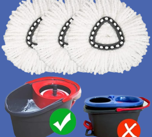 Mop Refills 3 Pack Compatible with Triangle Spin Mop as low as $9.49 Shipped Free (Reg. $16) – $3.16 each
