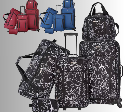 Freehold Softside Spinner Luggage 5-Piece Set $70 Shipped Free (Reg. $240) – 3 Colors