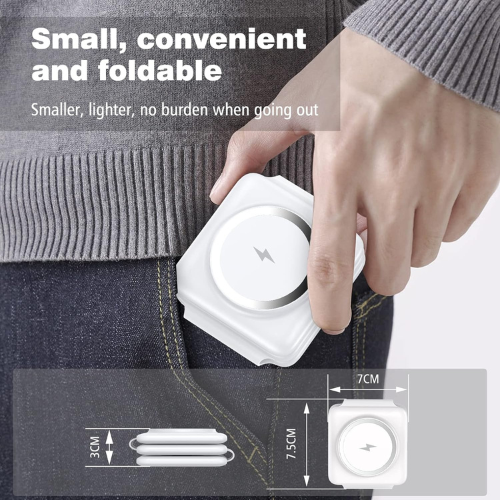 71% off!! Say goodbye to cluttered charging cables and keep your devices organized in one place with this 3-in-1 iPhone Wireless Charger for just $17.67 After Code (Reg. $59.99)