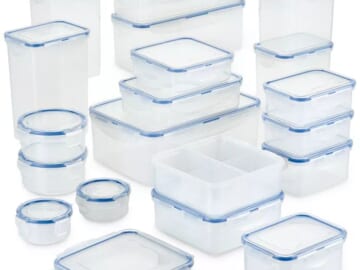 Lock & Lock Easy Essentials 38-Piece Food Storage Container Set for $41 + free shipping