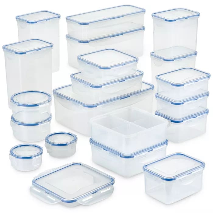 Lock & Lock Easy Essentials 38-Piece Food Storage Container Set for $41 + free shipping