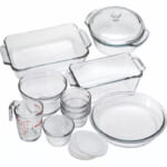 Anchor Hocking Oven Basics 15-Piece Glass Bakeware Set for $30 + free shipping