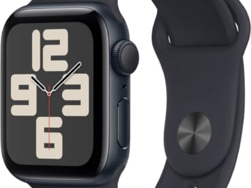 2nd-Gen. Apple Watch SE GPS 40mm Smartwatch for $179 + free shipping