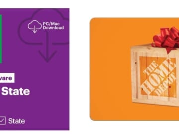 H&R Block Tax Software Deluxe Federal + State 2023 for $35 w/ your choice of a $20 Gift Card