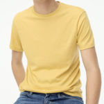 J.Crew Factory Men's Washed Jersey T-Shirt for $4 + free shipping w/ $99