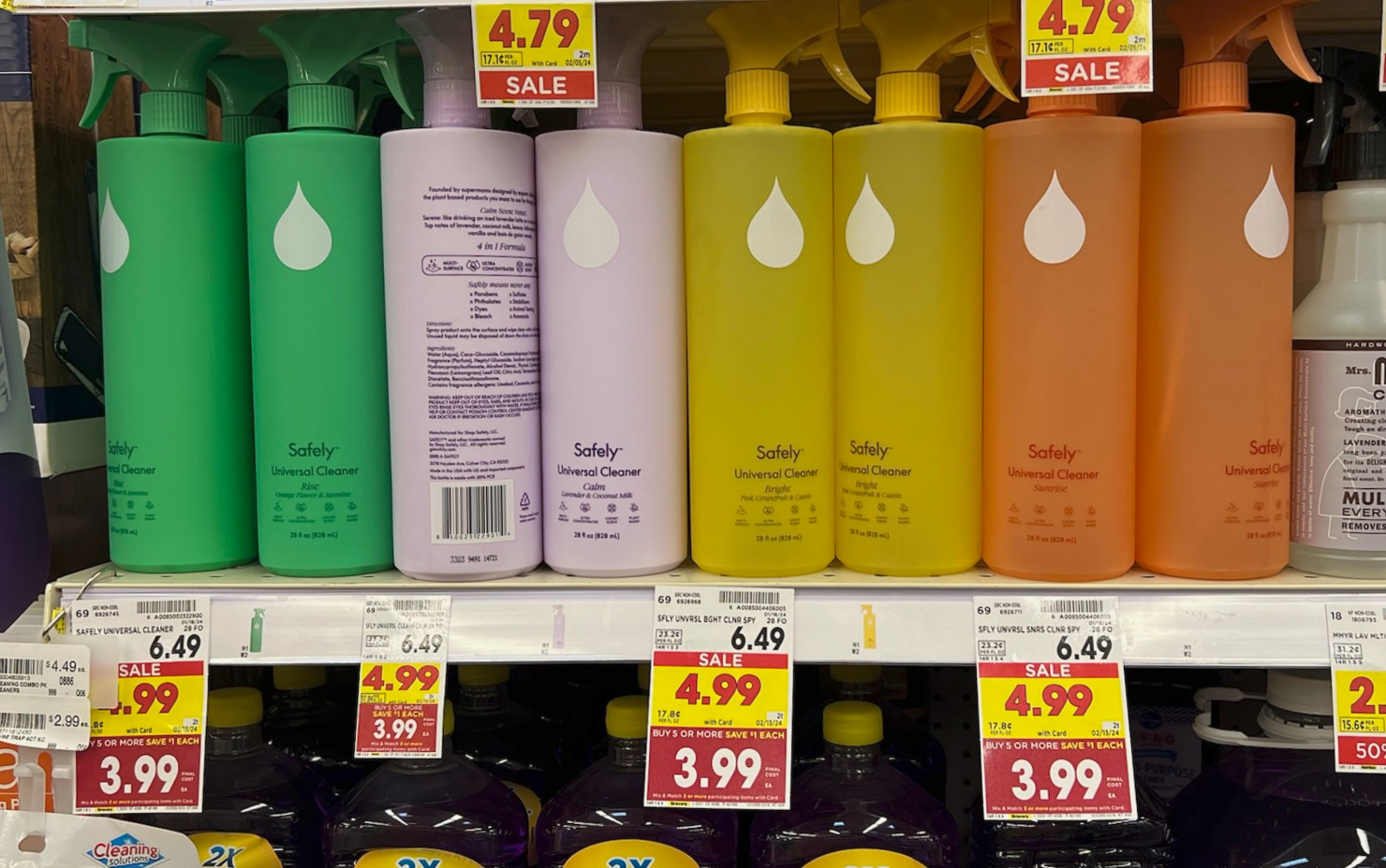 Safely Universal Cleaner As Low As $2.24 At Kroger
