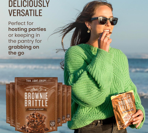 Sheila G’s Brownie Brittle 6-Pack Chocolate Chip Snack as low as $10.49 Shipped Free (Reg. $15.47) – $1.75/5 Oz Pouch