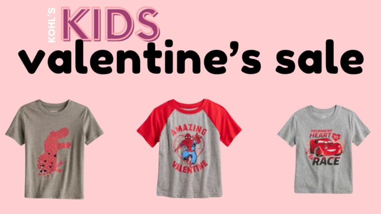 Kids Valentine’s Sale at Kohl’s