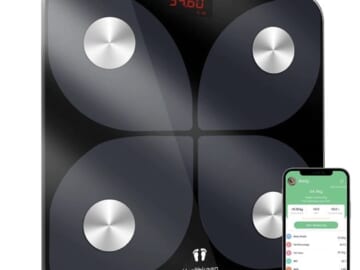 Body Fat Smart BMI Digital Bathroom Scales only $17.91!