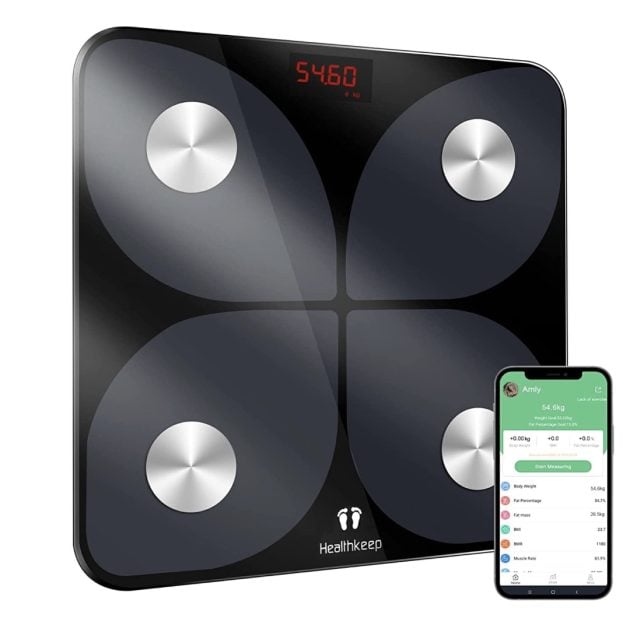 Body Fat Smart BMI Digital Bathroom Scales only $17.91!