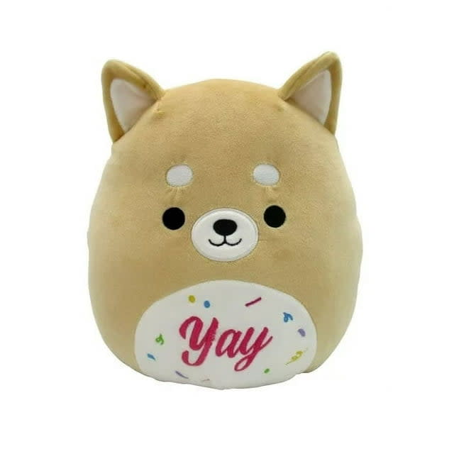 Squishmallows 10" Angie the Brown Celebration Dog for $10 + free shipping w/ $35