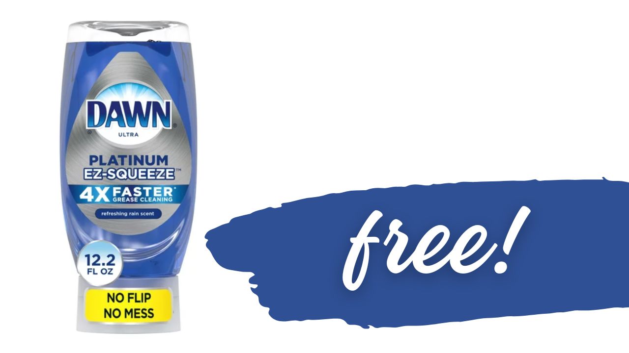 Free Dawn EZ-Squeeze Dishwashing Liquid