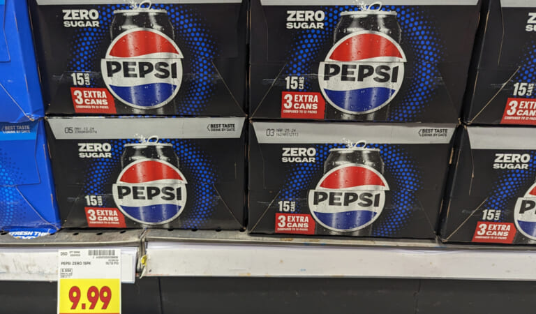 Get Pepsi, Coca-Cola or Canada Dry 12 or 15-Packs For Just $3.99 At Kroger