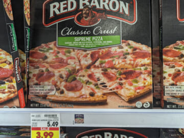 Red Baron Pizzas Just $2.99 At Kroger