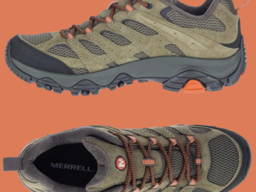 Merrell Men’s Moab 3 Waterproof Hiking Shoe from $53 Shipped Free (Reg. $110)