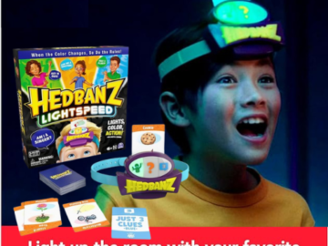 Hedbanz Lightspeed Game with Lights & Sounds Family Games $10 (Reg. $20)