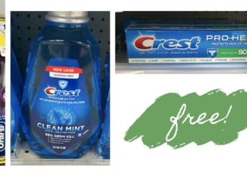 Get Three FREE Oral-B & Crest Items at Walgreens!