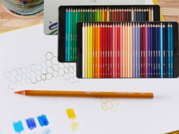 Amazon Basics Set of 72 Premium Colored Pencils, Soft Core as low as $14.76 Shipped Free (Reg. $22.39) – $0.21 each