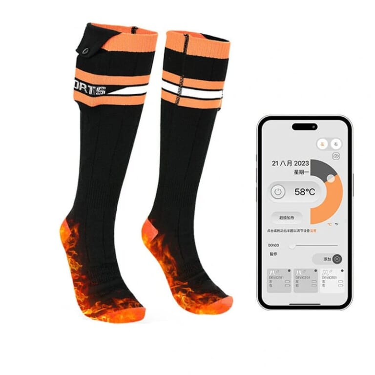 Tengoo 5,000mAh Heated Socks for $27 + free shipping