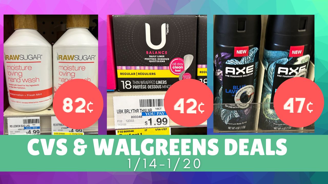 Video: Top CVS & Walgreens Deals 1/14-1/20