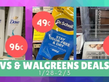 Video: Top CVS & Walgreens Deals 1/28-2/3