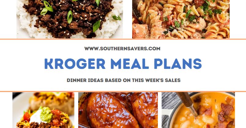 kroger meal plans