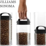 Williams-Sonoma Press-N-Seal Premium Airtight Glass Storage Canisters: 86-oz. or two 6-oz. for $12 + free shipping