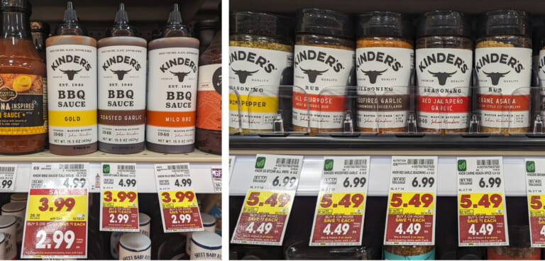 Kinder’s BBQ Sauce As Low As $2.46 At Kroger (Regular Price $4.99) – Plus Cheap Seasoning