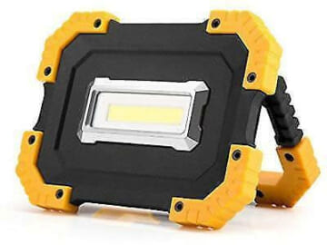 Portable Rugged 2-Mode 400-Lumen COB Work Light for $6 + free shipping