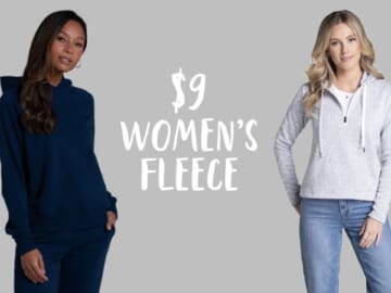 Fruit of the Loom | $9 Women’s Fleece Hoodies (reg. $18)