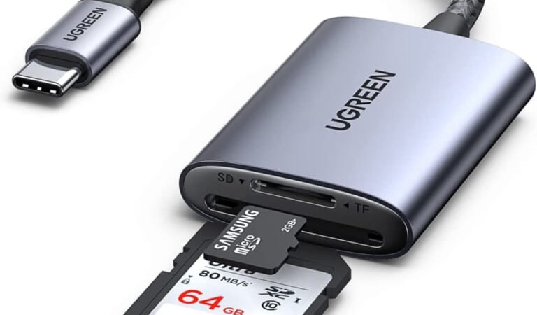 Ugreen 2-in-1 USB-C SD Card Reader for $10 + $3.99 s&h