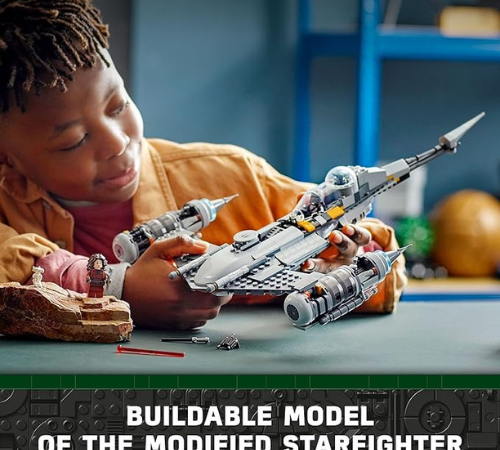 LEGO Star Wars: The Book of Boba Fett The Mandalorian’s N-1 Starfighter 412-Piece Building Set w/ 4 Star Wars Characters $48 Shipped Free (Reg. $60)