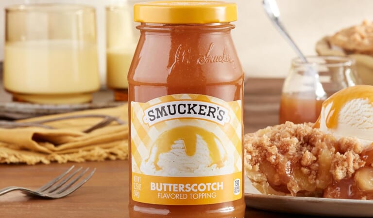 Smucker’s Butterscotch Flavored Topping, 6-Pack as low as $8.66 After Coupon (Reg. $18) + Free Shipping – $1.44/ 12.25 Oz Jar