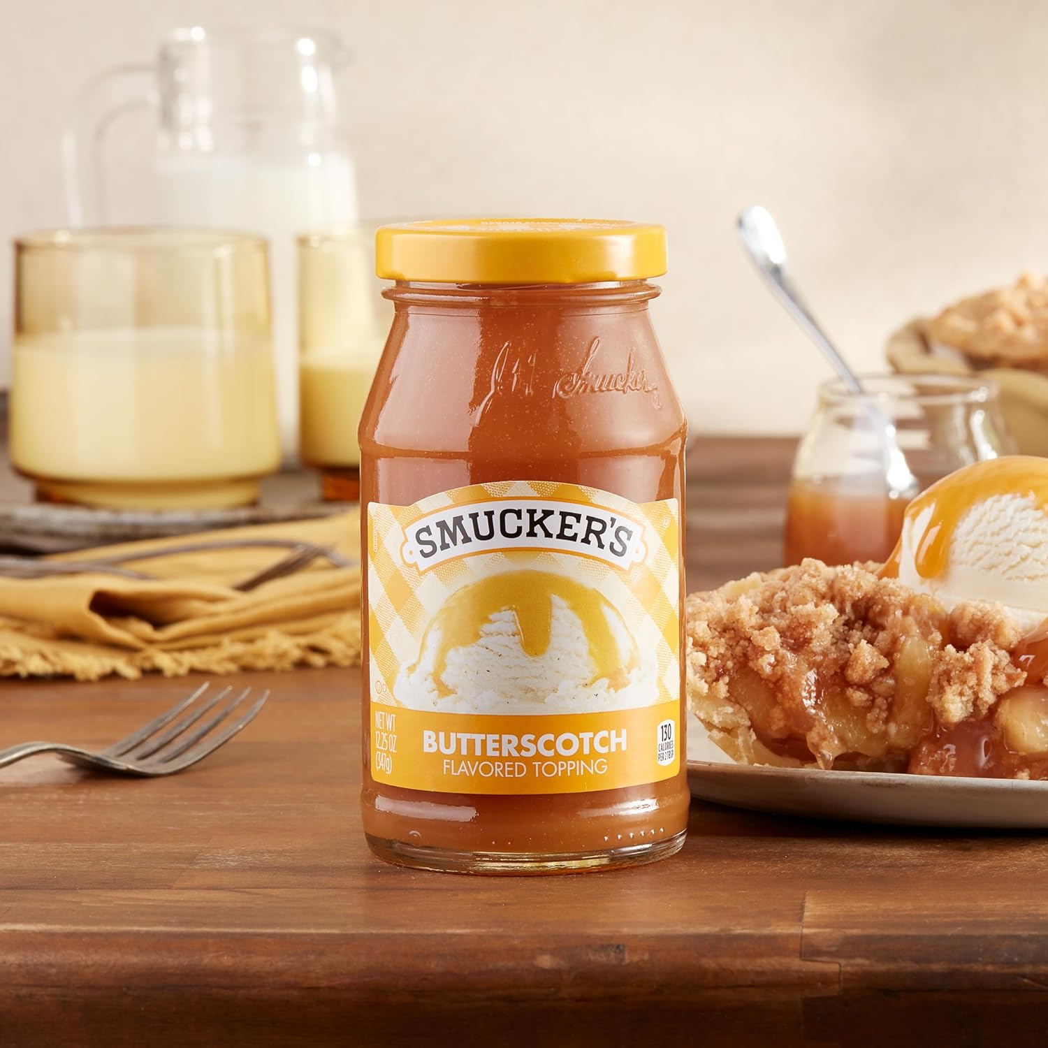 Smucker’s Butterscotch Flavored Topping, 6-Pack as low as $8.66 After Coupon (Reg. $18) + Free Shipping – $1.44/ 12.25 Oz Jar