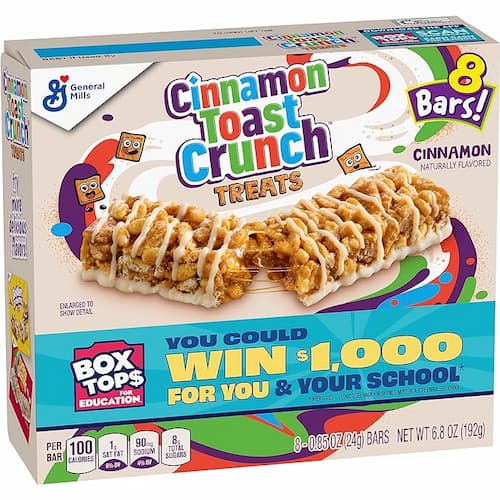 Cinnamon Toast Crunch Treat Bars 8-Ct only $1.89 shipped!