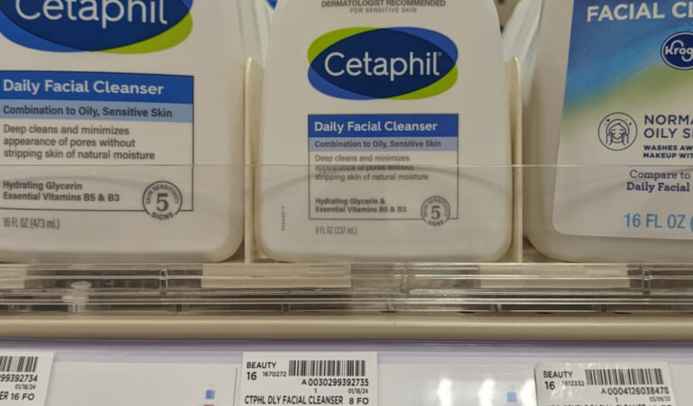 Cetaphil Facial Cleanser As Low As $1.74 At Kroger (Regular Price $9.99)