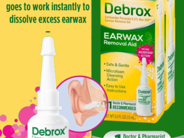 Debrox 2-Pack Ear Wax Removal Drops, 0.5-Ounce as low as $5.98 After Coupon (Reg. $16) + Free Shipping – $2.99 Each