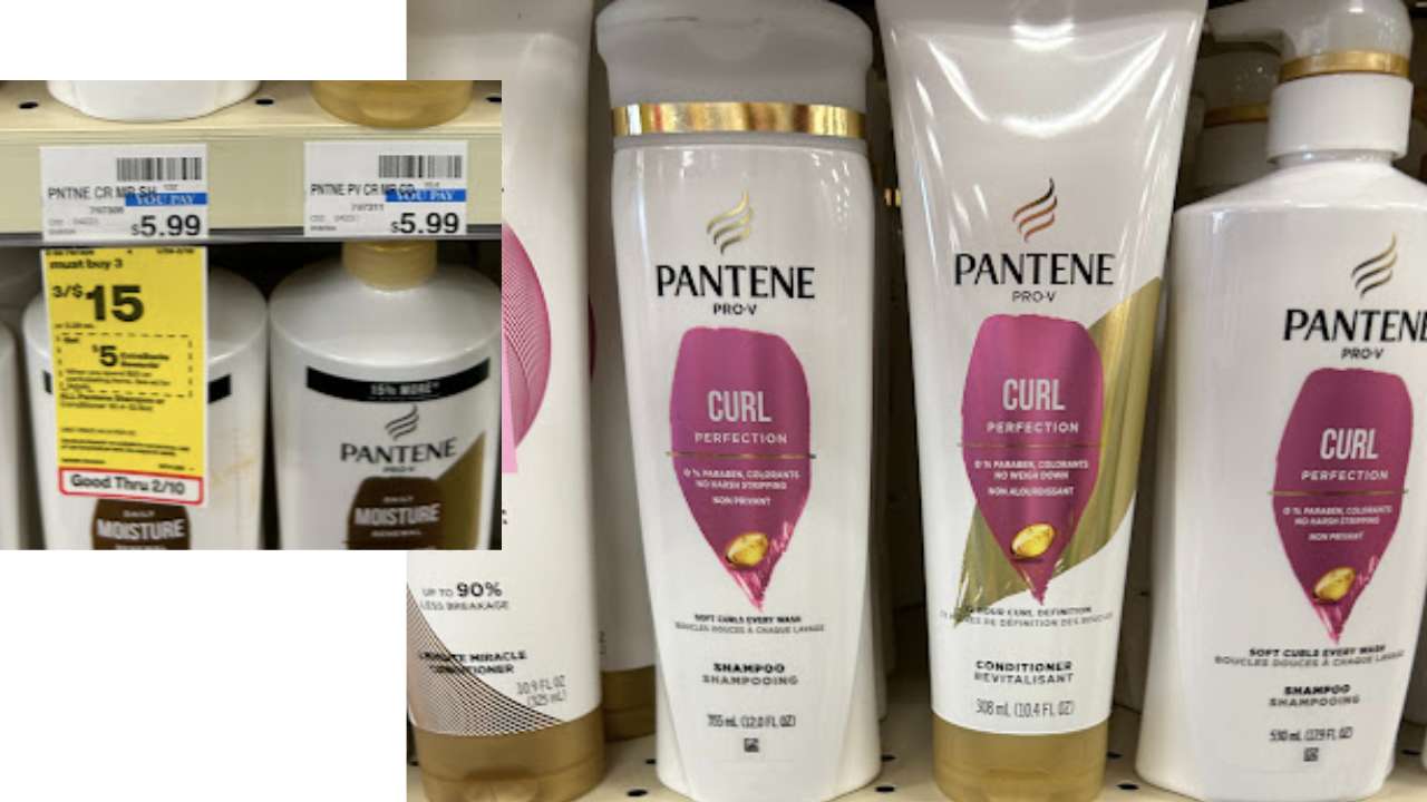 Pantene Stacking Deal | Get Haircare for $1.32