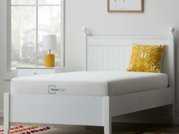 Mainstays 6 inch Memory Foam Mattress, Twin $50 Shipped Free (Reg. $94)