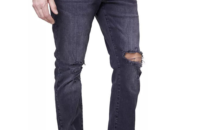 Lazer Men's Slim-Fit Stretch Jeans for $16 + free shipping w/ $25