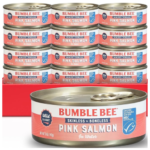 Bumble Bee 12-Pack Skinless & Boneless Canned Pink Salmon in Water, 5-Oz Cans as low as $17.16 Shipped Free (Reg. $35.88) – $1.43/Can