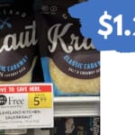 $1.24 Cleveland Kitchen Sauerkraut (reg. $5.99)
