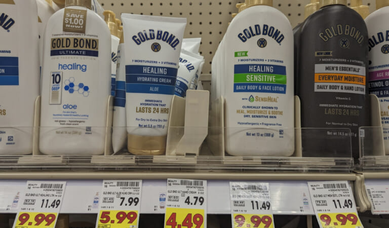 Gold Bond Lotion As Low As $1.49 At Kroger (Regular Price $7.99)