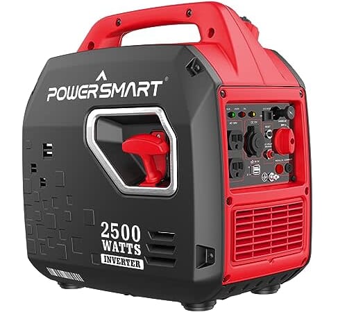 PowerSmart 2,500 Super Quiet Gasoline-Powered Generator for $348 + free shipping