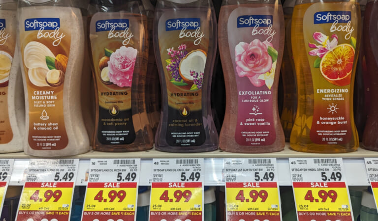 Softsoap Body Wash As Low As $1.99 At Kroger
