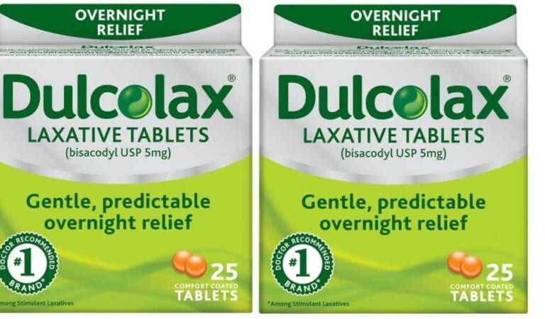 $4.24 Dulcolax at Walgreens (reg. $16.99)