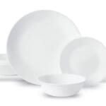 Corelle®- Winter Frost White, Round 12-Piece Dinnerware Set