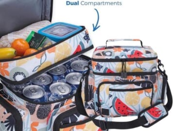 KOOZIE Dual Compartment Cooler Lunch Bag $14.99 After Code (Reg. $39.95) + Free Shipping